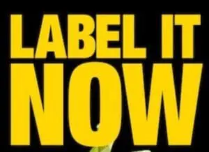 Bold yellow "LABEL IT NOW" text on black background