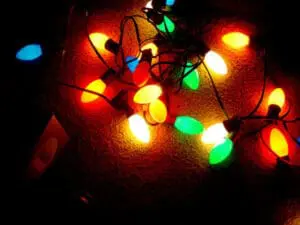 Christmas lights