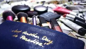 Makeup bag.