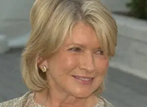 Martha Stewart smiling at the camera