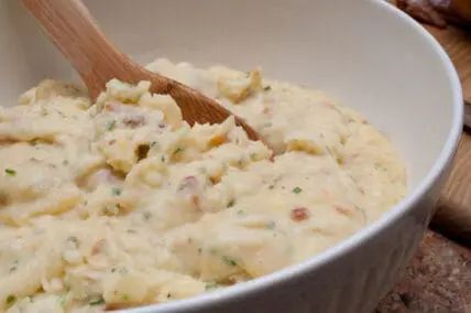 mashed potatoes