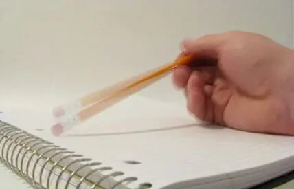 Tapping  a pencil