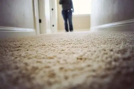 Clean carpet close-up