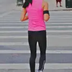 women in pink exercising photo