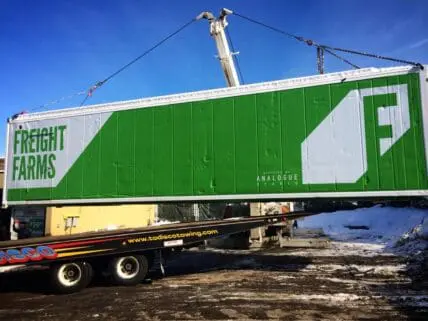 Freight Farms is making moves in sustainable agriculture.