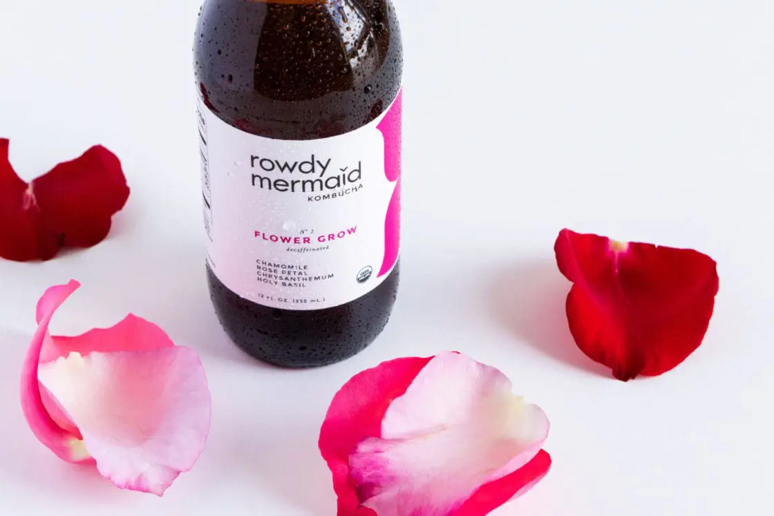 Rowdy Mermaid kombucha bottles