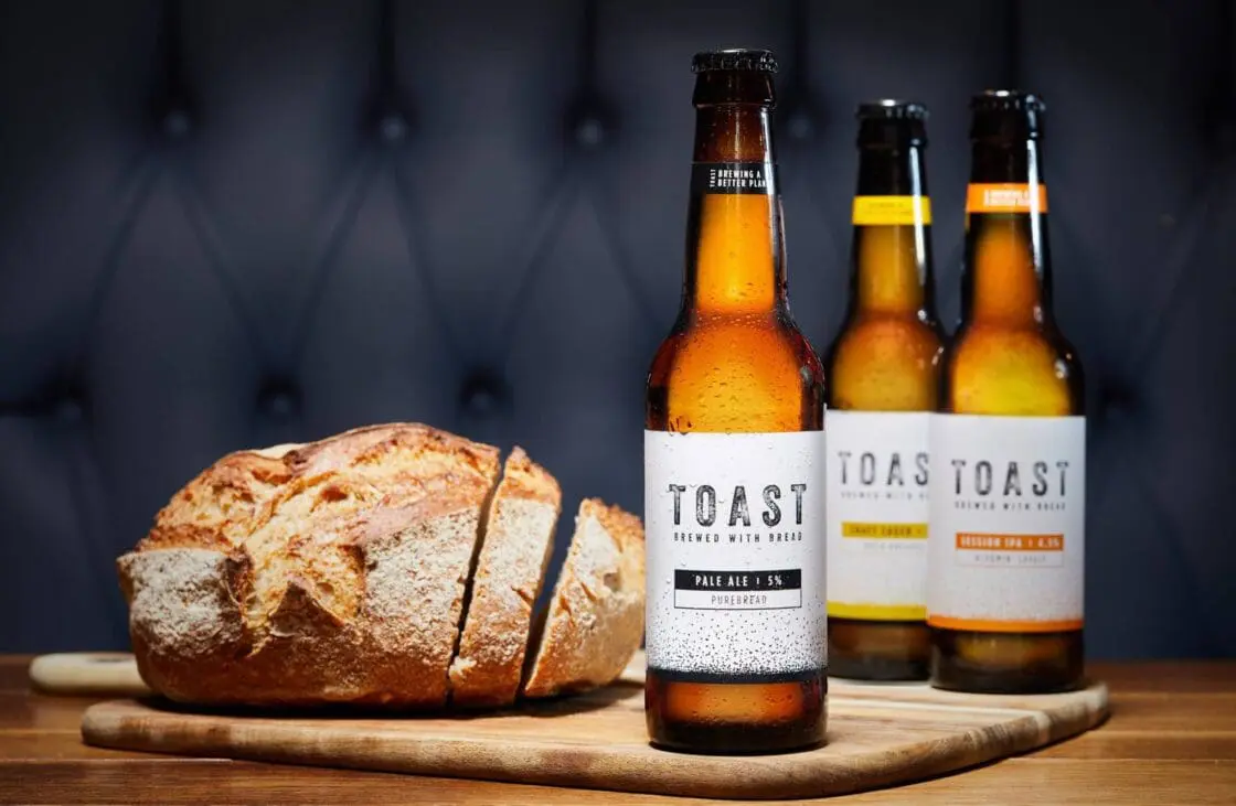 Toast Ale brewed from surplus bread