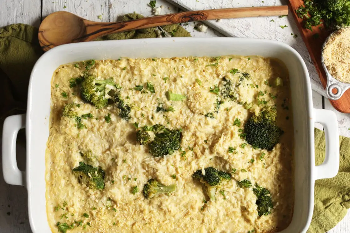 cauliflower rice bake