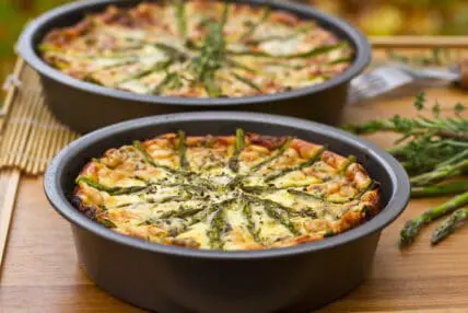 Whole-Wheat Asparagus Tart with a Ricotta-Egg Filling: A Comforting Ode to the Spring Season