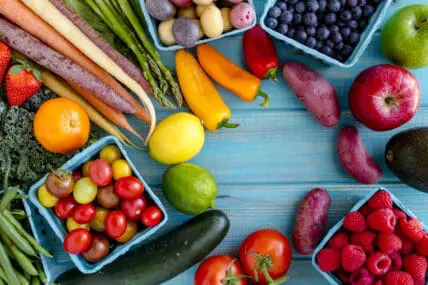 fruits and vegetables
