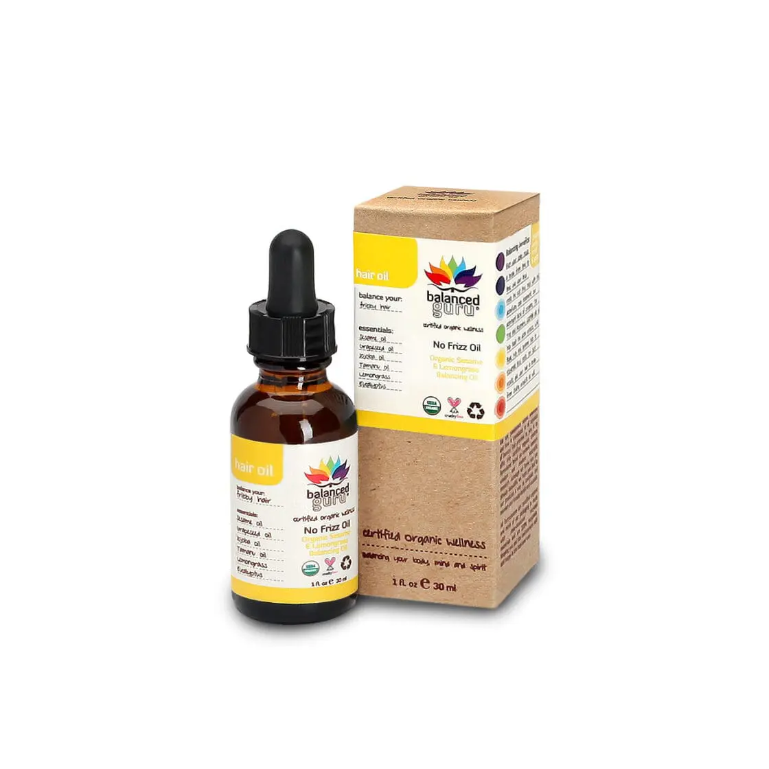 Balanced Guru No Frizz Oil