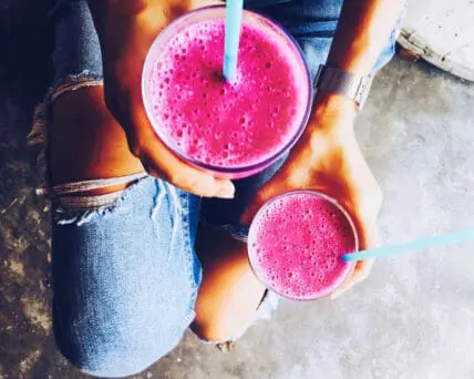 Berry, Beet, and Cauliflower Smoothie