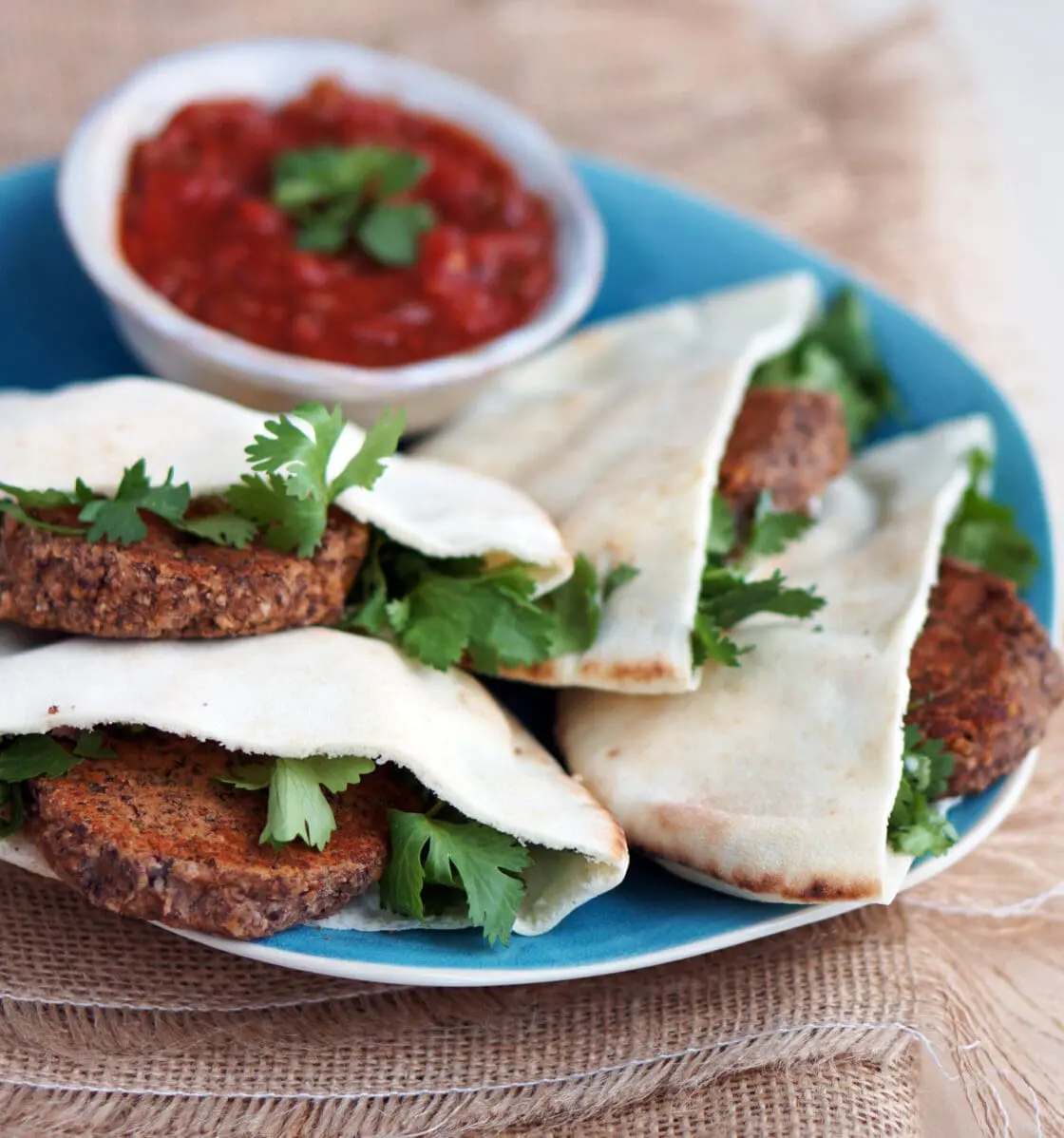black bean sliders