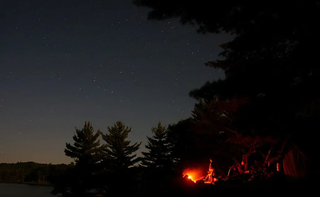 Camp fire tips and ideas.
