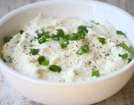 vegan mashed cauliflower recipe