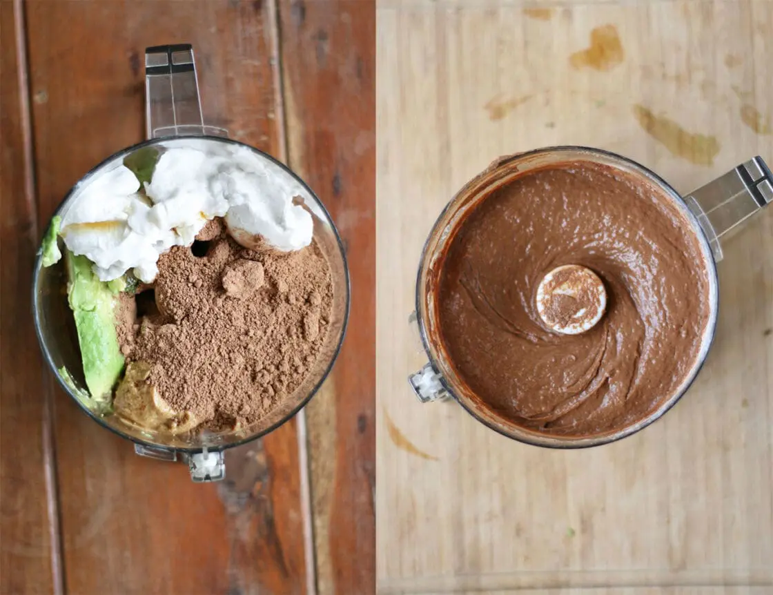 chocolate avocado mousse