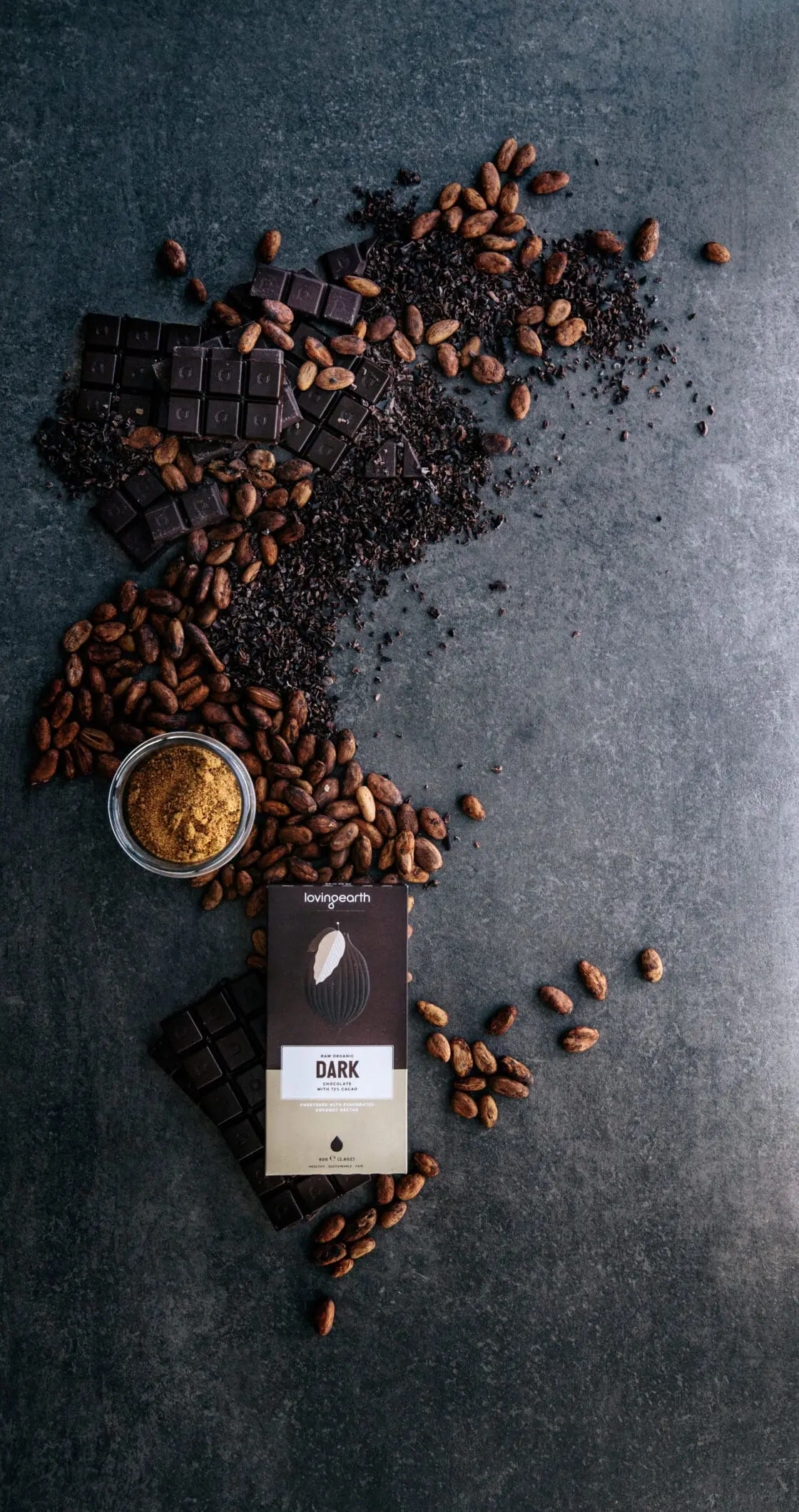 loving earth chocolate