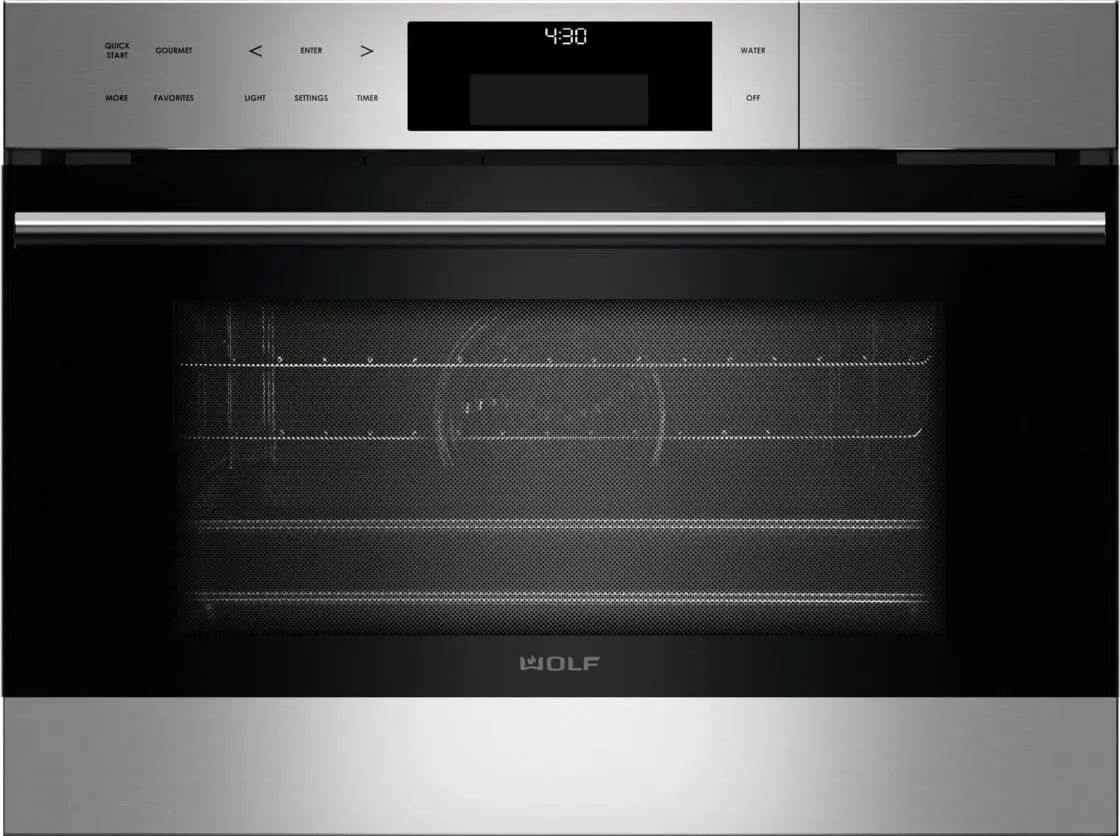 A Miele combination steam oven