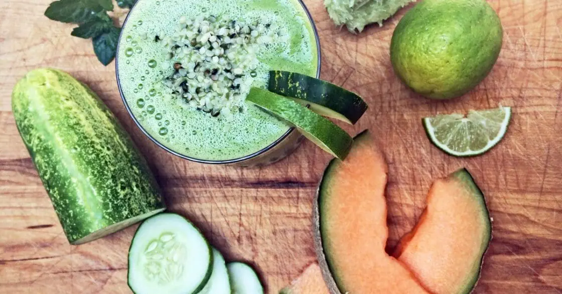 cucumber and cantaloupe smoothie recipe