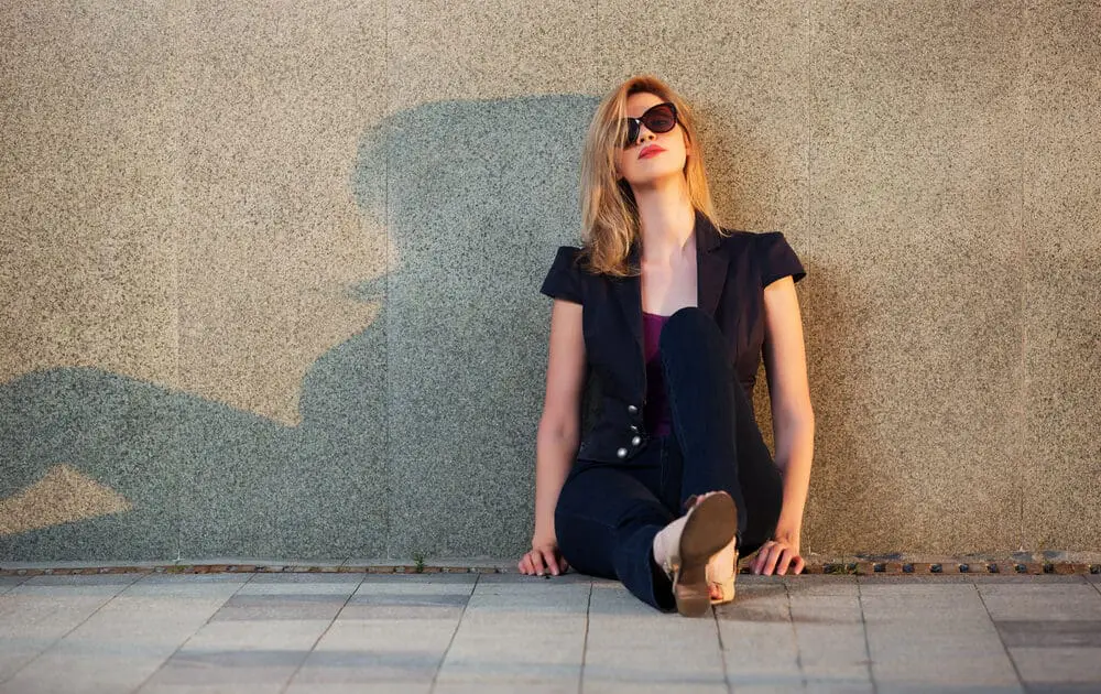 depressed woman image