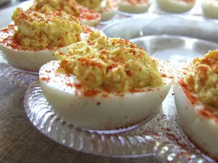 deviled eggs