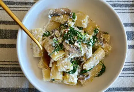 ricotta mushroom pasta