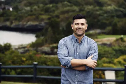 Danny Boome outside