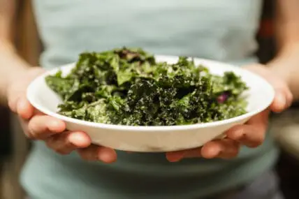 green leafy salad