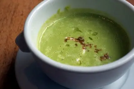 green pea soup