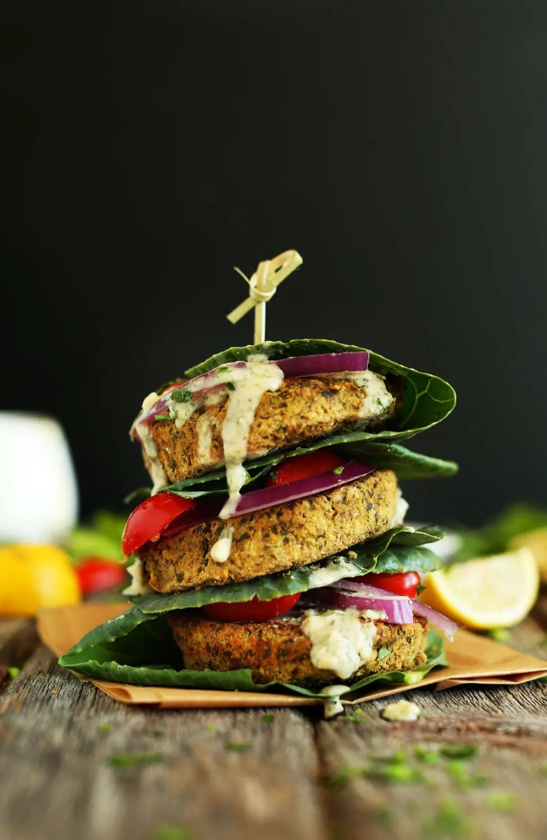 falafel burger