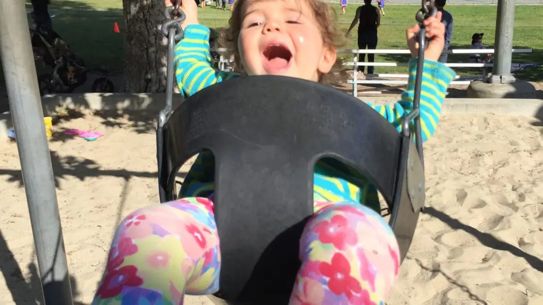 Getting Her Daily Germs: Why I Let My Daughter Lick Playground Equipment