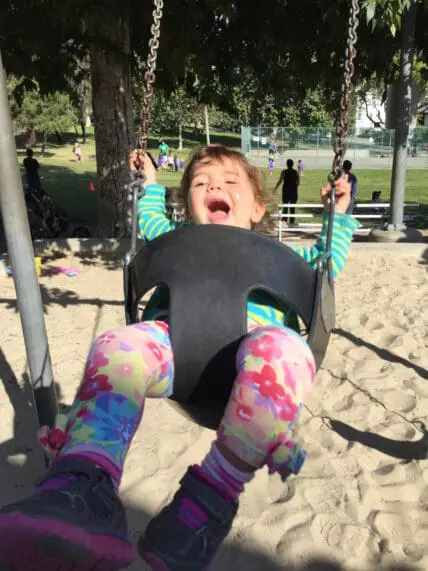 Getting Her Daily Germs: Why I Let My Daughter Lick Playground Equipment