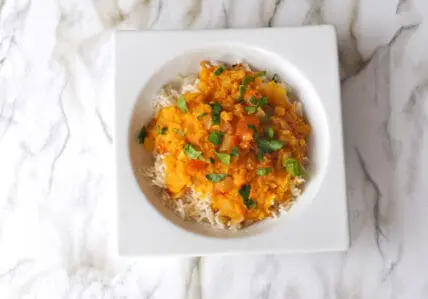 red lentil curry
