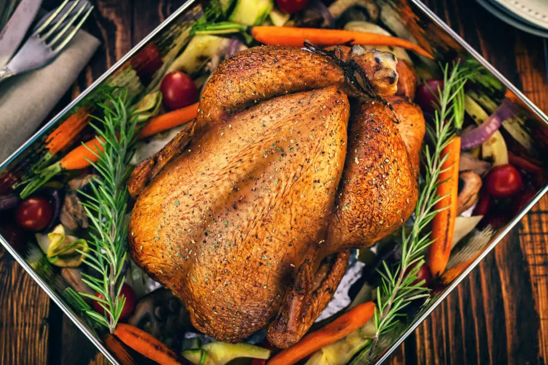 roasted turkey