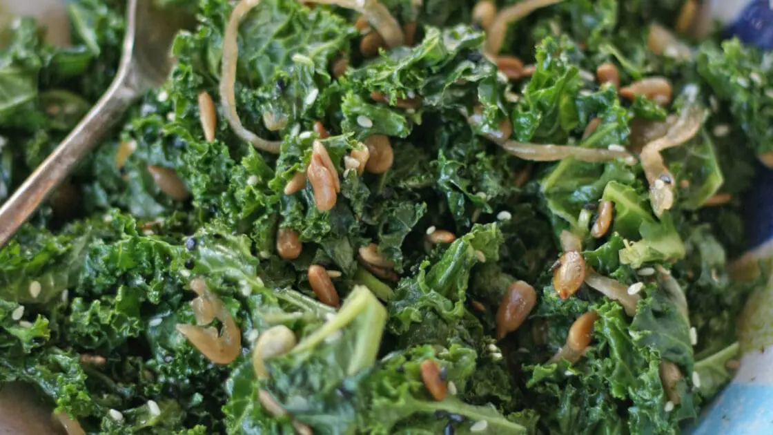 kale caesar salad