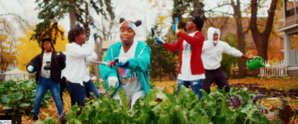 Kids rapping about healthy food