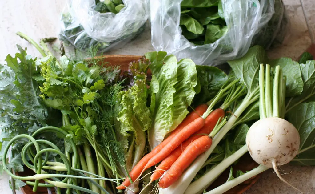 Eat local food even in the winter.