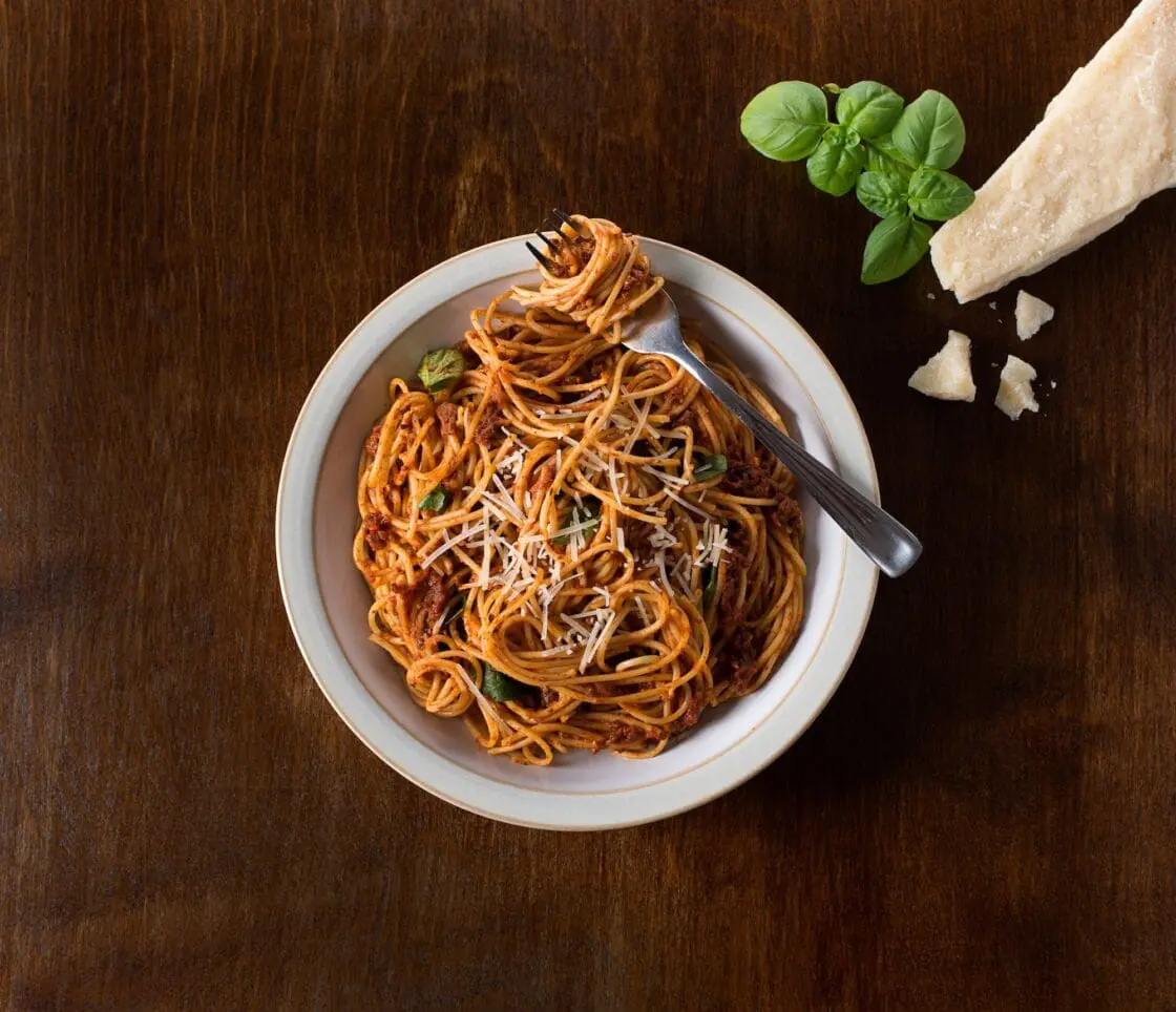 mushroom bolognese