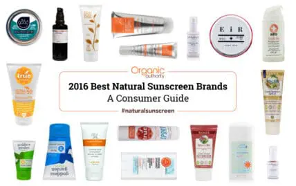 Organic Authority 2016 Natural Sunscreen Guide