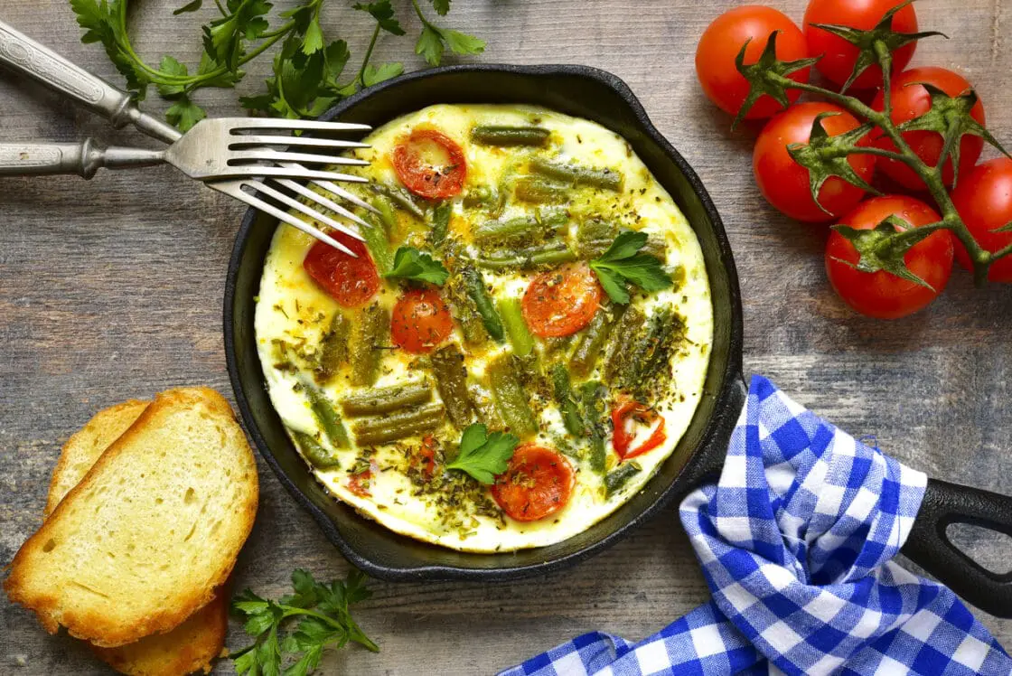 asparagus frittata