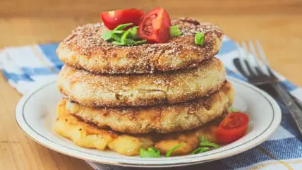 potato pancakes, mashed potato pancakes