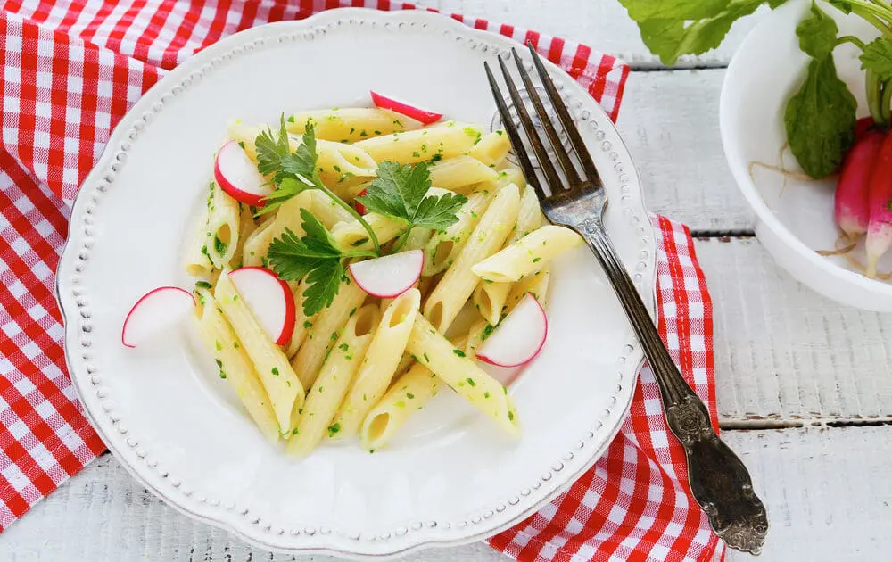 radish pasta