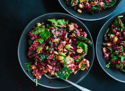 raw beet salad
