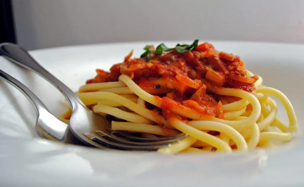 red sauce