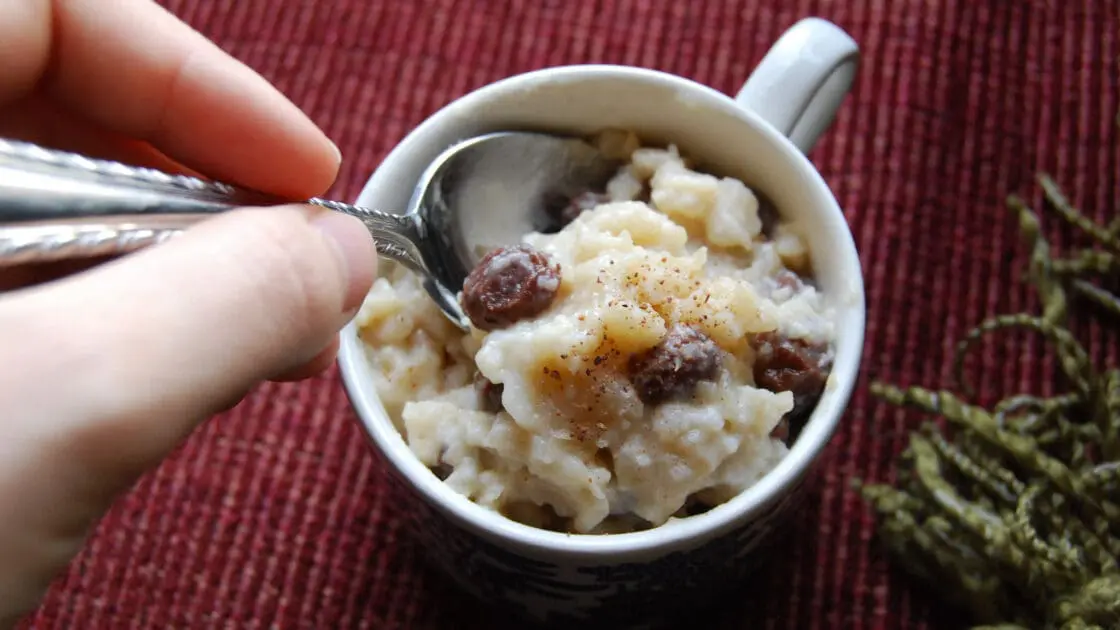 rice pudding photo