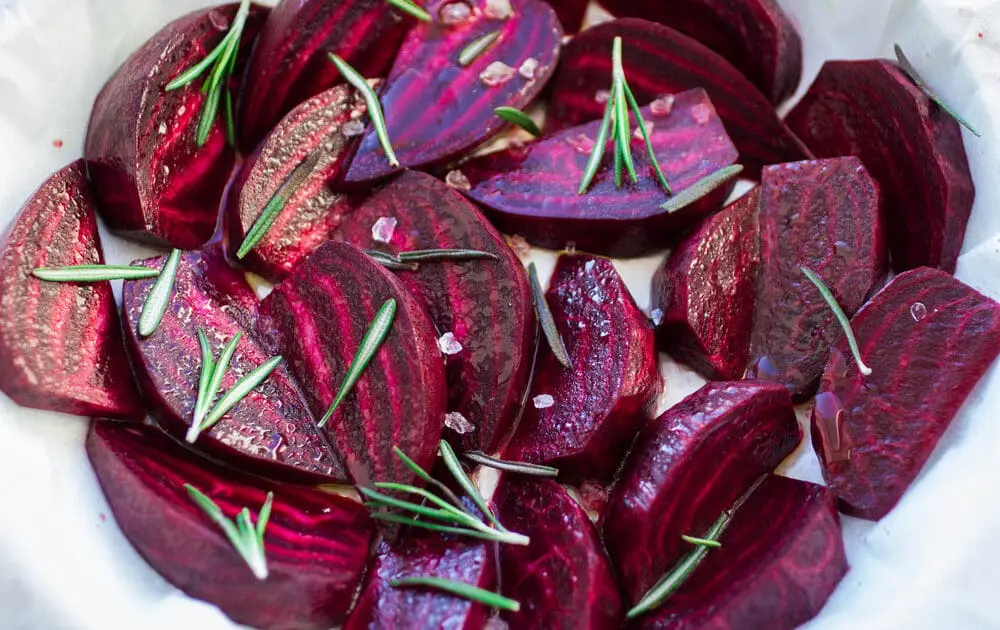 roasted beets