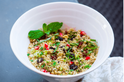 Vegan Quinoa Bowls With Edamame and Cranberries
