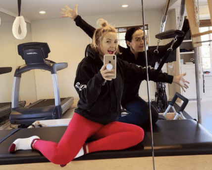 Why Kate Hudson is Obsessed With 'The Mirror' Workout
