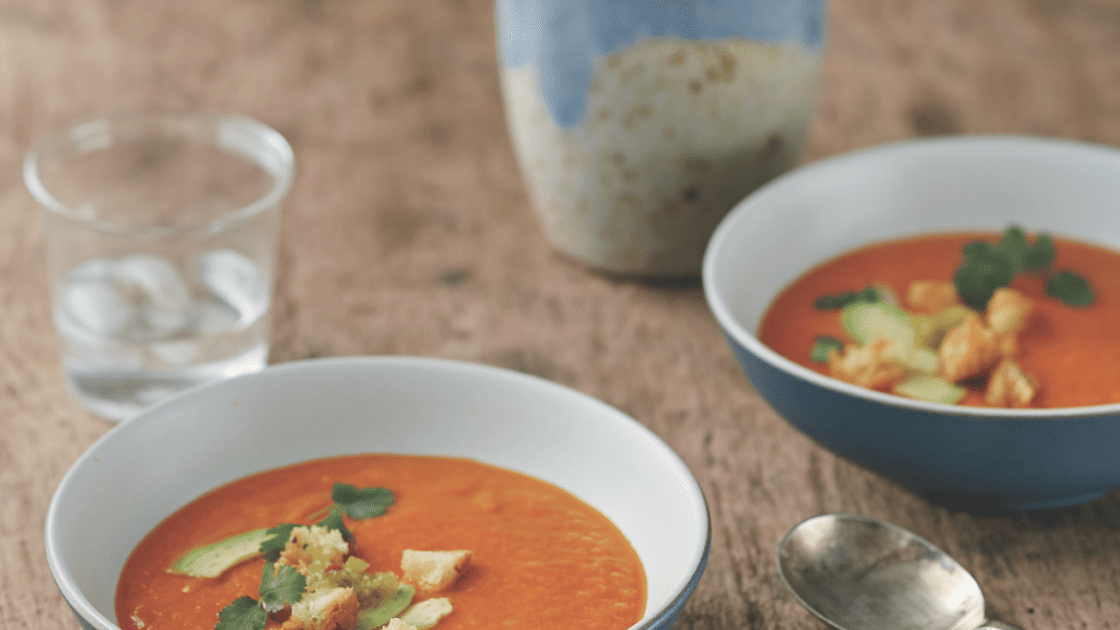 Golden Bell Pepper Soup Recipe