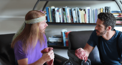 if meat eaters acted like vegans